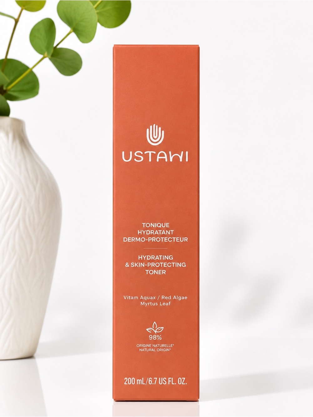 USTAWI Hydrating & Skin Protecting Toner 200mL Made in France NIB